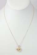 14KT Heart Pendant & Chain