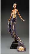 ORIGINAL ERTE BRONZE  LA TOSCA 1989. SIGNED AND NUMBERED BY THE ARTIST  ERTE LA TOSCA