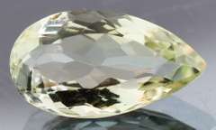 Brilliant 5.50ct platinum green Amethyst