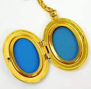 Vintage Gold-Filled Locket, Monogram H