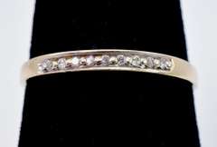 Sweet Diamond Accent Band Ring, 14KT