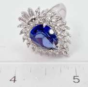 Flashy Gemstone Ring in Sterling