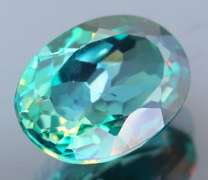 Glittering 7.48ct brilliant green Mystic Topaz