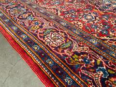MAGNIFICENT AUTHENTIC KASHAN DESIGN RUG 4.7x7