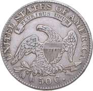 1833 Capped Bust Half Dollar - O-101