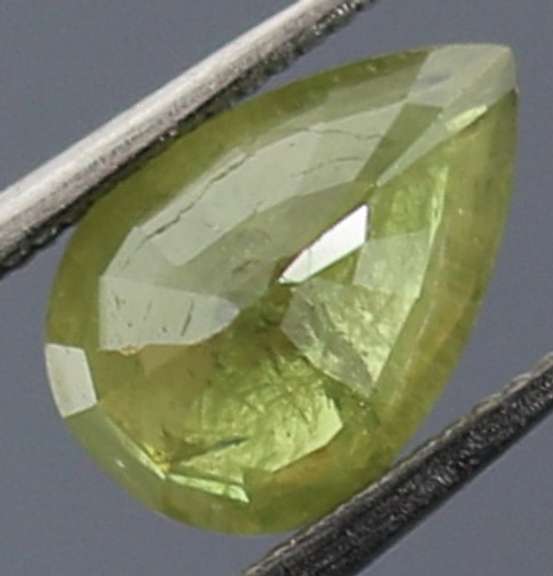 Very rare rich green 1.18ct untreated Demantoid Garnet