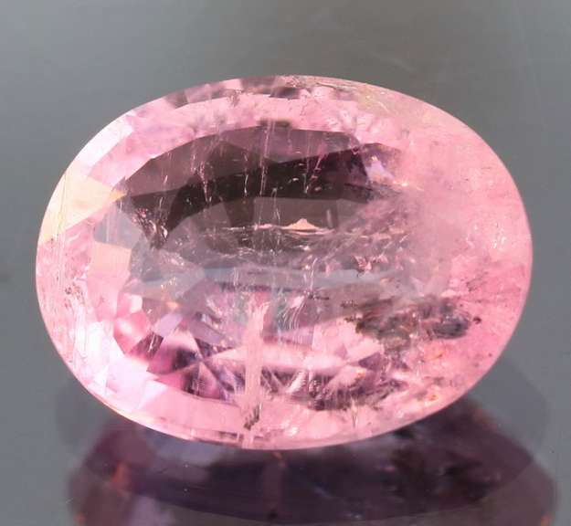 Bubblegum pink! 3.33ct UNHEATED pink Morganite