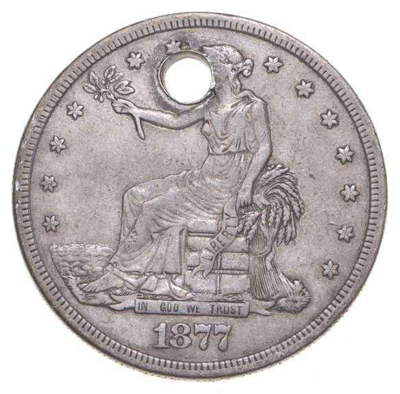1877 Seated Liberty Trade Dollar