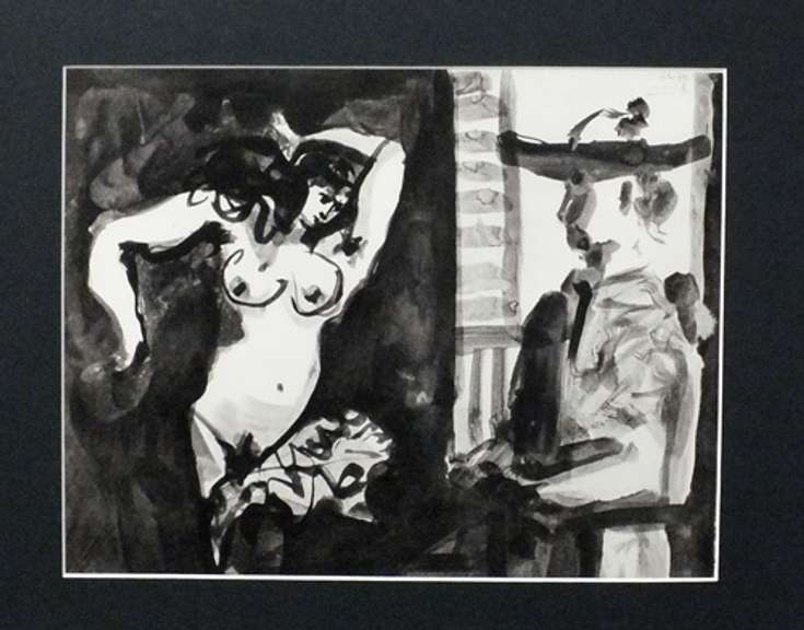 Rare Picasso print edition 1960.