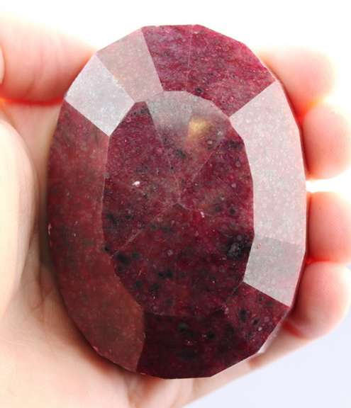 Huge! 1369ct rich red Ruby
