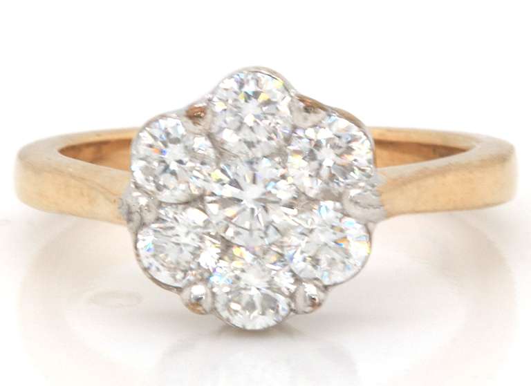 STYLISH 14KT GOLD & 1.50 CARAT DIAMOND RING