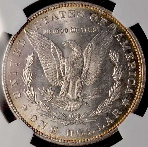 1887 Morgan Silver Dollar NGC MS64+