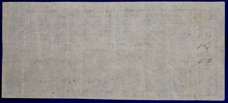 March 29th 1862 Lunenburg County VA One Dollar, Circulated.