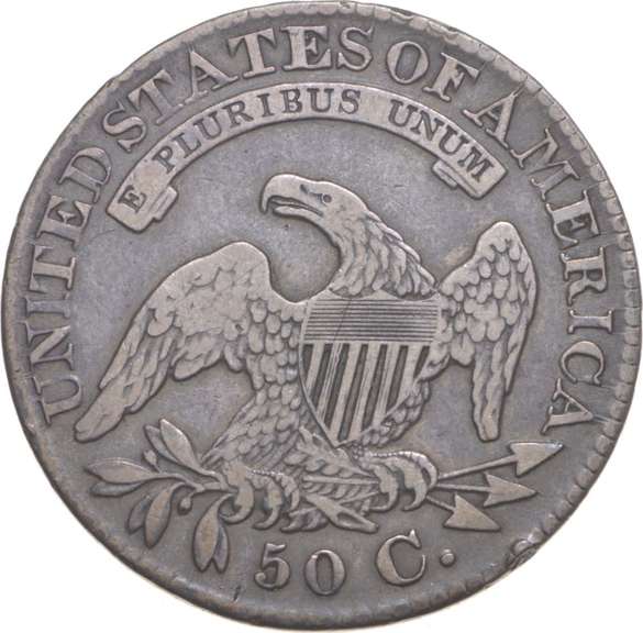 1827 Capped Bust Half Dollar - O-108a R4