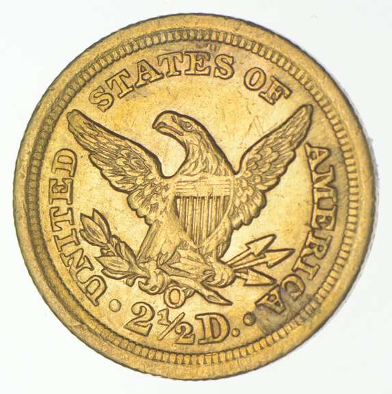 1846-O $2.50 Liberty Head Gold Quarter Eagle