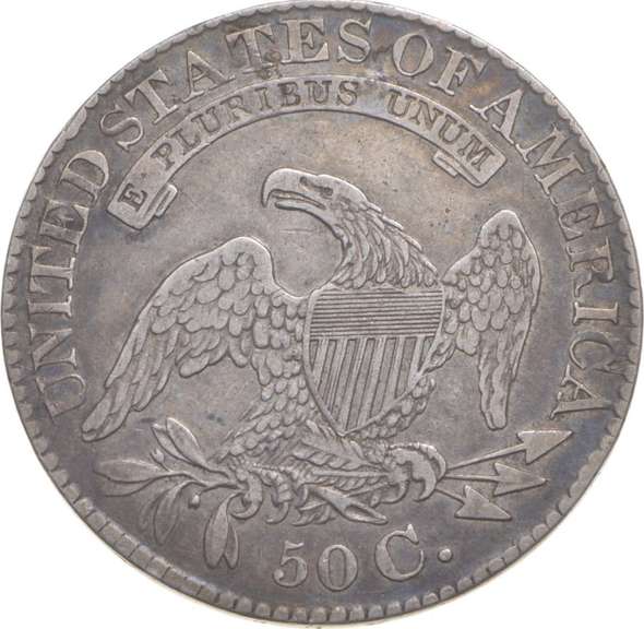 1828 Capped Bust Half Dollar - O-121