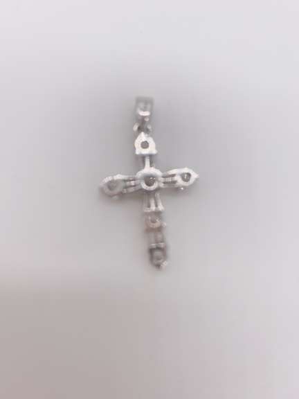 14kt White Gold Diamond Pendant