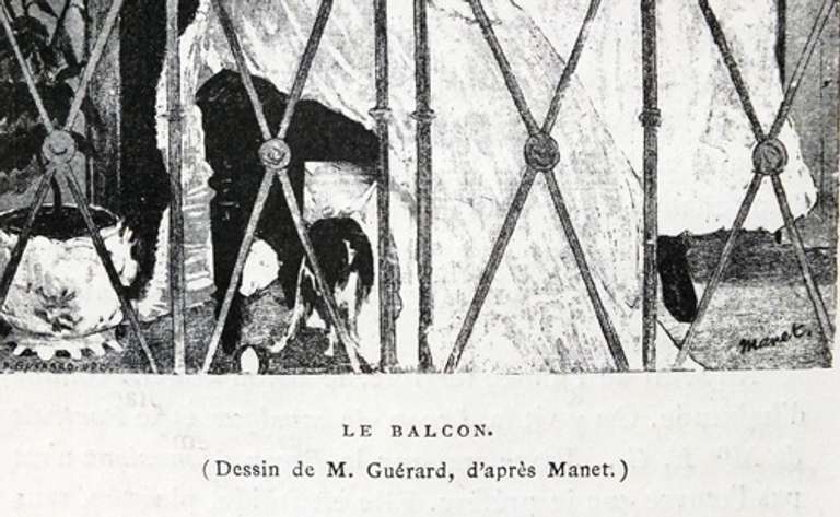 Fine Art Rare Edouard Manet Heliograph from original 1867 edition Collection