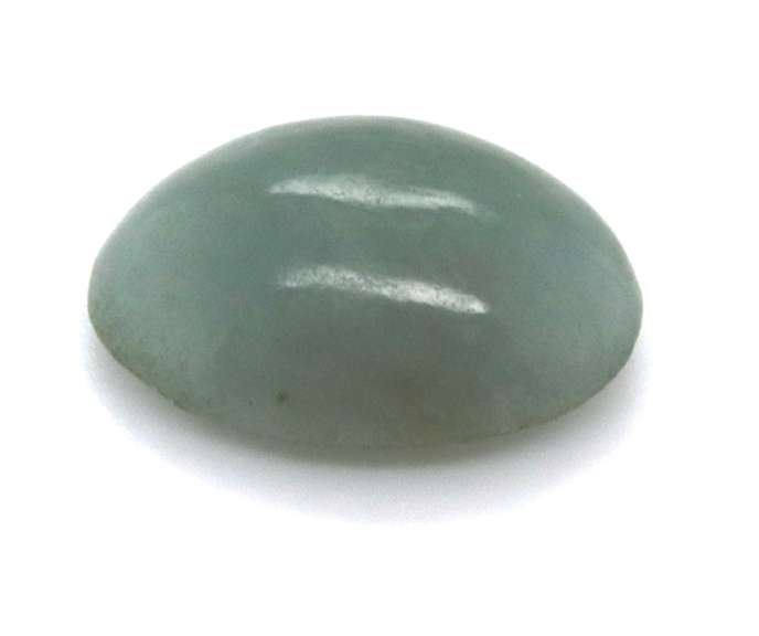 Vivid 12.10ct Oval Shaped Jade Gemstone