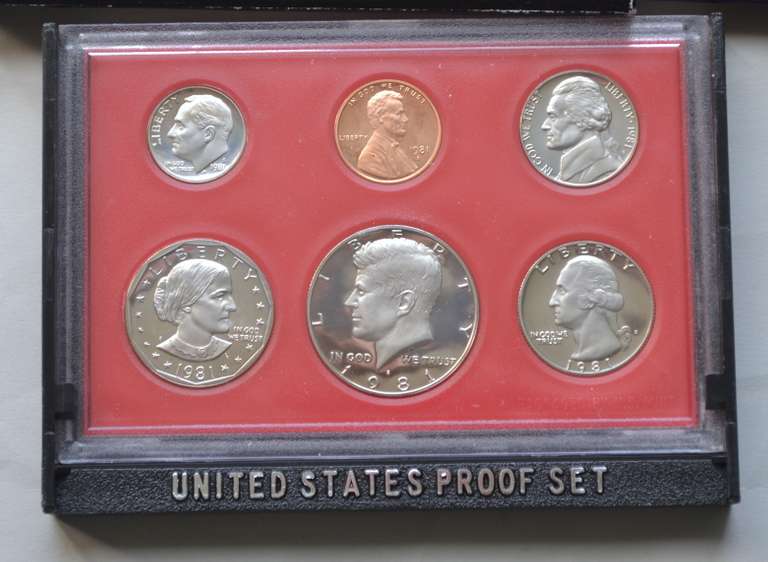 US Proof Sets 1981-1994