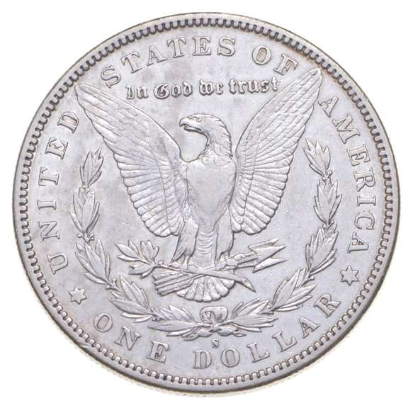 1895-S Morgan Silver Dollar