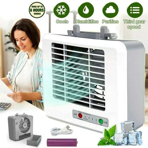 Portable Mini Air Conditioner Cooling Fan