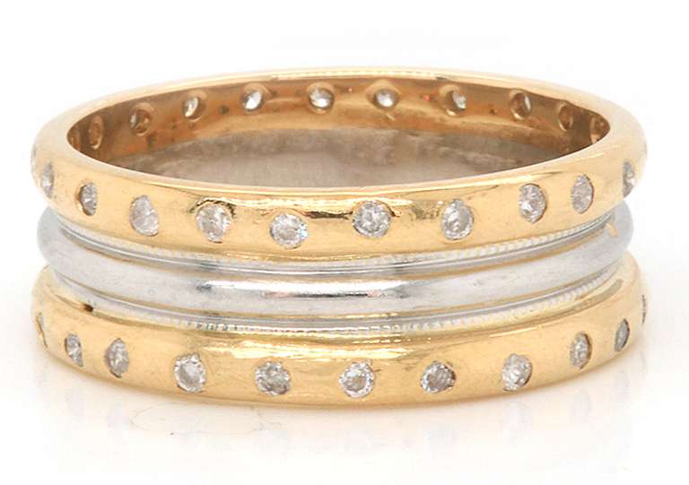Stunning Platinum Diamond Band