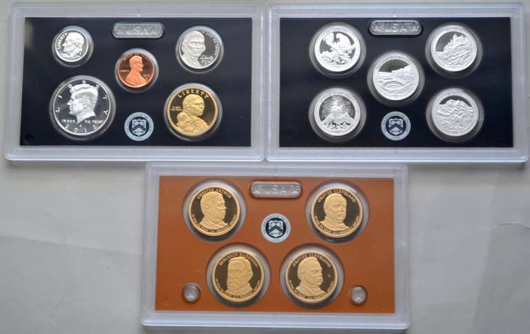Scarce 2012 US Silver Proof Set