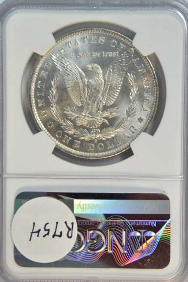 Basically Gem BU 1884-O Morgan Silver Dollar. NGC MS64