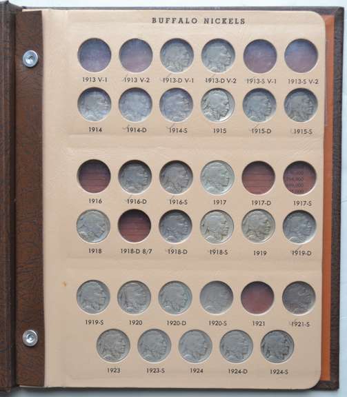 Part Set Buffalo Nickels In A Dansko Album