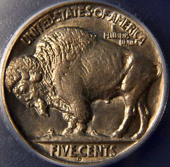 1936-D Buffalo Nickel ICG MS65.