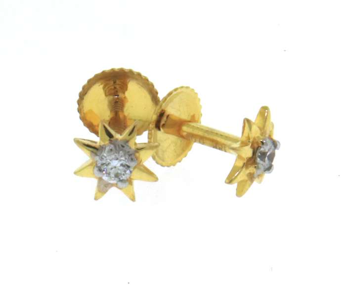 Fabulous 18kt Diamond Star Earrings