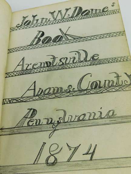 1872 The National Political Manual Antique Book