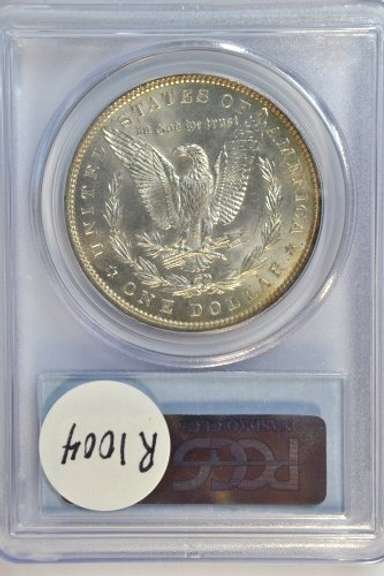 Gorgeous PCGS MS64 graded 1898 Morgan Silver Dollar