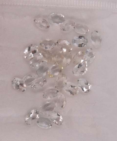 Awesome 15.52ct Set of Clear Topaz Gemstones