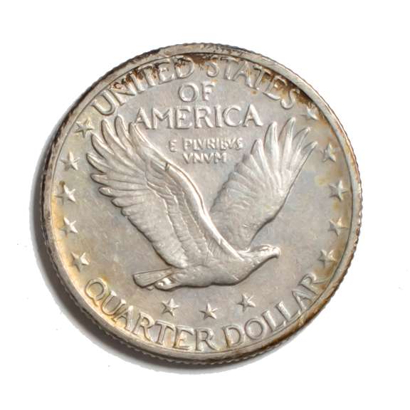 1920 S Near Unc Standing Liberty Quarter