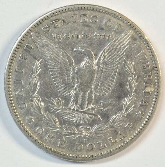 Nice key date 1889-S Morgan Silver Dollar