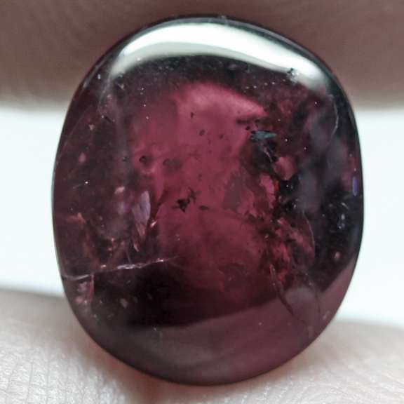 Huge 8.49ct violet pink Rubellite Tourmaline cabochon