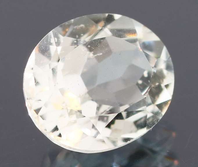 Glittering 5.85ct 10x12mm unheated green Amethyst