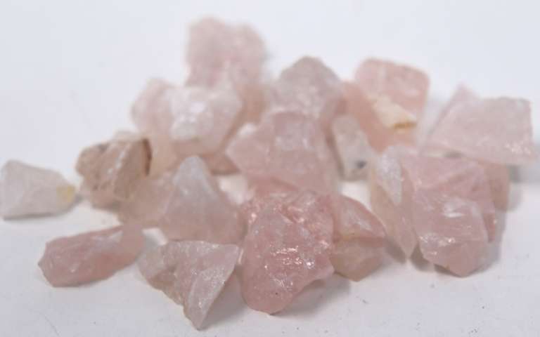 Rose Quartz Bag of Gemstones