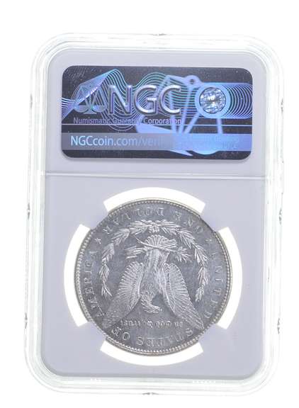MS62 PL 1887 Morgan Silver Dollar - Graded NGC
