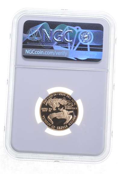 PF70 UCAM 2004-W $10 American Gold Eagle - Graded NGC