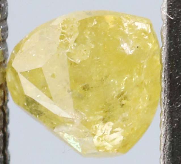 Bright .25ct lemon drop yellow unheated Diamond