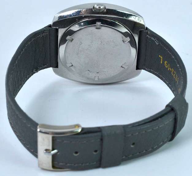 Bucherer, Stainless Steel Electronic Chronometer. Pre-Owned.