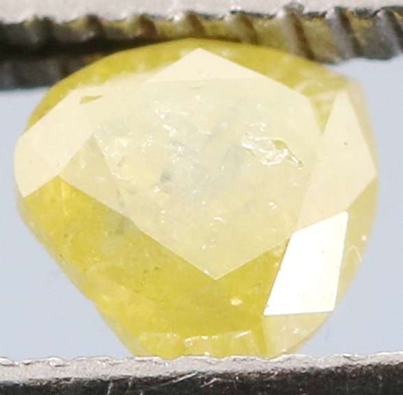 Bright .25ct lemon drop yellow unheated Diamond