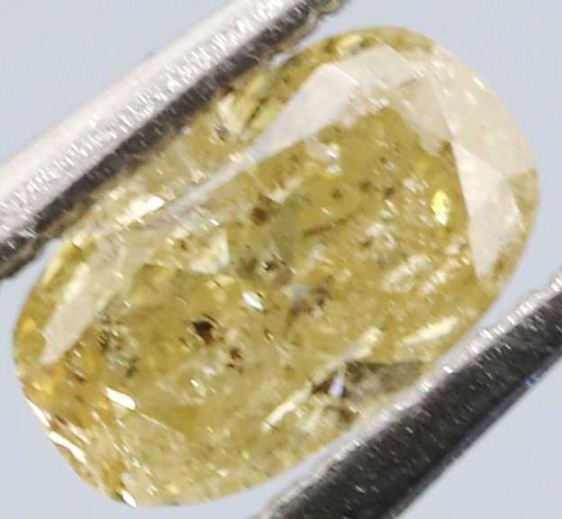 High luster .24ct oval cut unheated Diamond