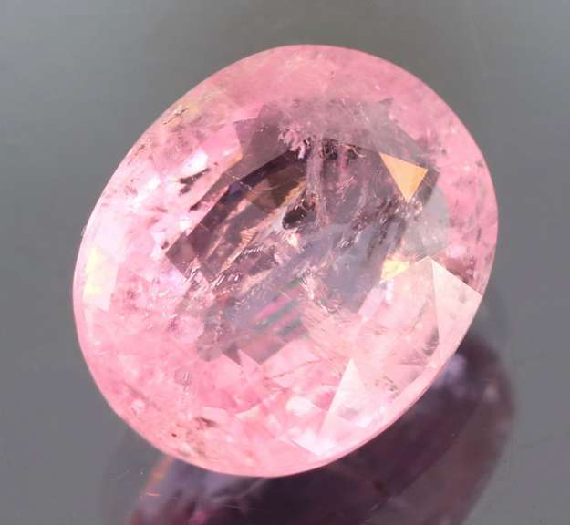 Bubblegum pink! 3.33ct UNHEATED pink Morganite
