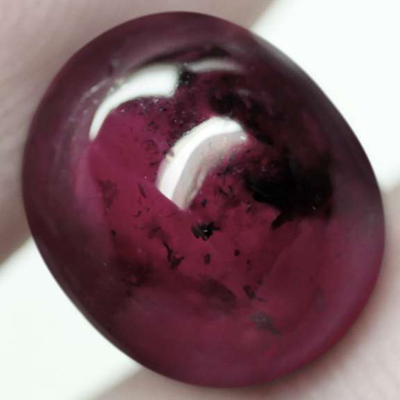Huge 8.49ct violet pink Rubellite Tourmaline cabochon