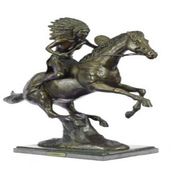 Warrior Bronze Sculpture