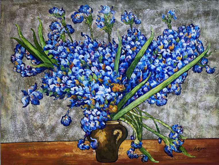 ONE OF A KIND BEAUTIFUL PAINTING ON CANVAS
